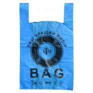 Пакет поліетиленовий, майка, ATM bag mini, №2, 360х440, 100шт/уп